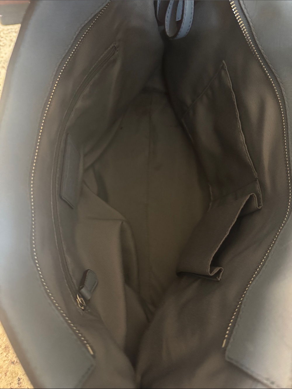 Coach Saffiano Leather Tote w/ coach dust bag - Picture 16 of 17